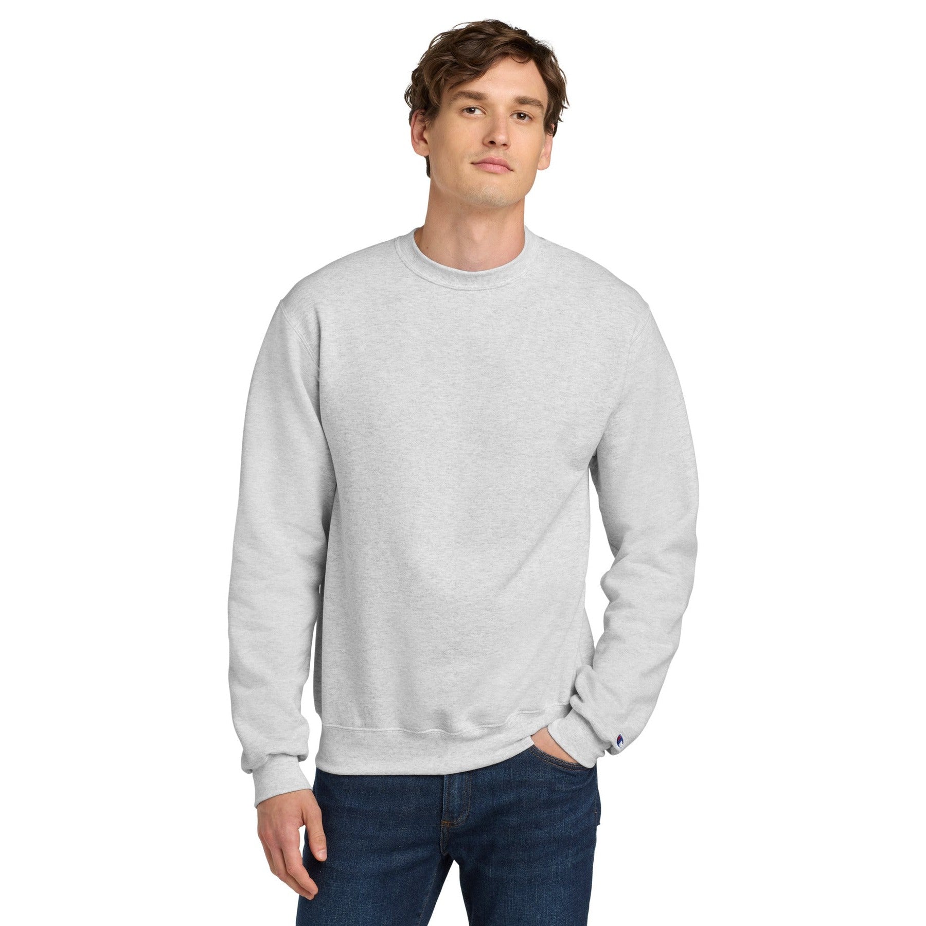 Champion-Champion® Powerblend® Crewneck Sweatshirt. S6000-MedTech-11